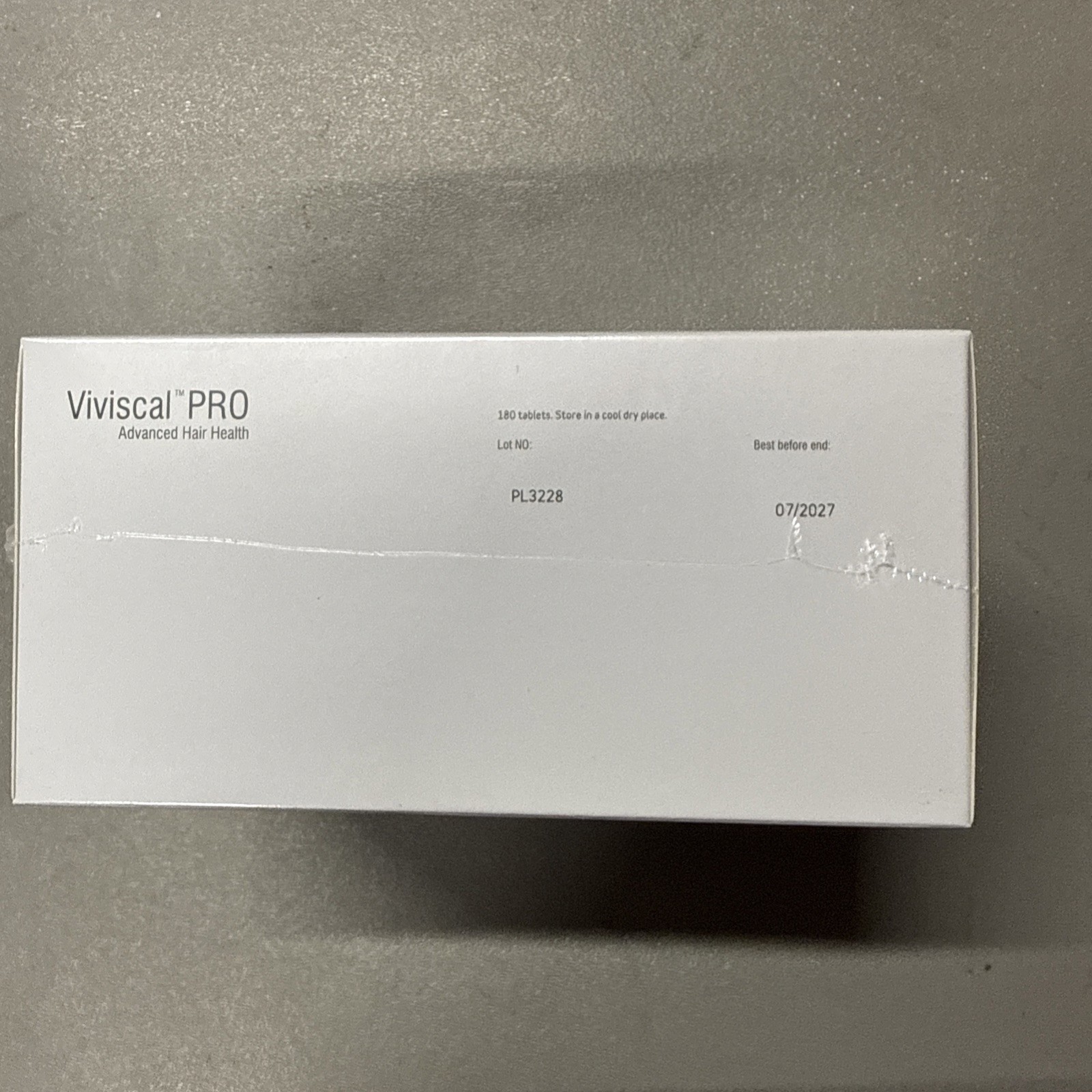 Viviscal Pro Professional Strength Hair Supplement 180 Tablets- exp 07/27