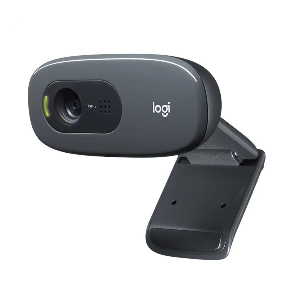 Logitech C270 Web Camera - Widescreen HD Video Calling | Noise-Reducing Mic
