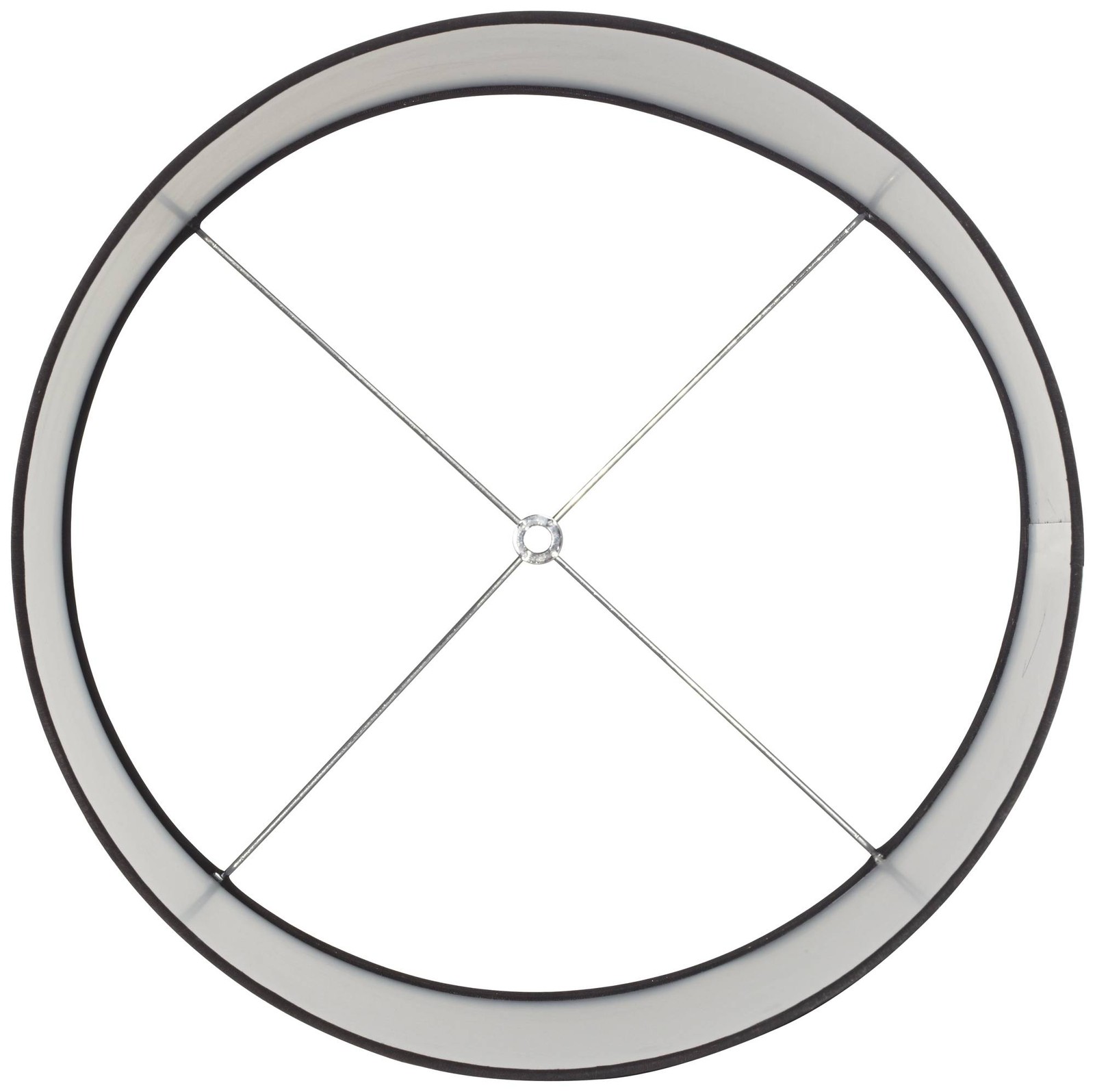 Springcrest Black Fabric Set of 2 Drum Lamp Shades 16x16x11 (Spider)