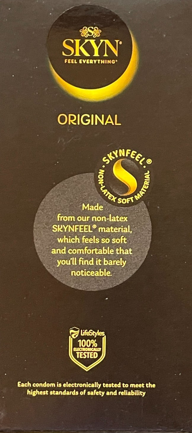 SKYN Original Lubricated Condoms 24 Count NON LATEX EXP 11/2029