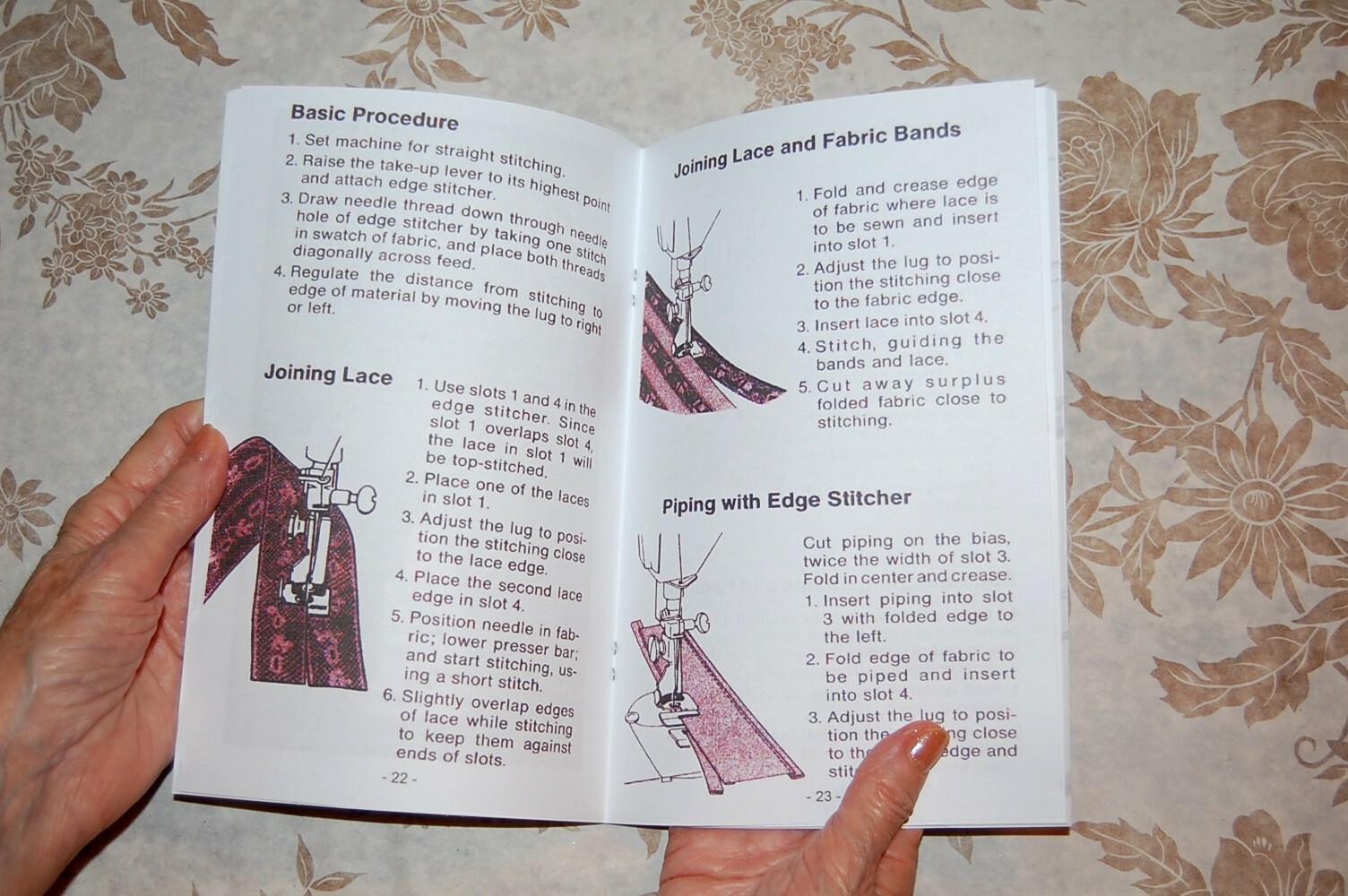 Rare Attachments Manual for Singer Sewing Machines 15, 66, 99, 201, 221 & Others