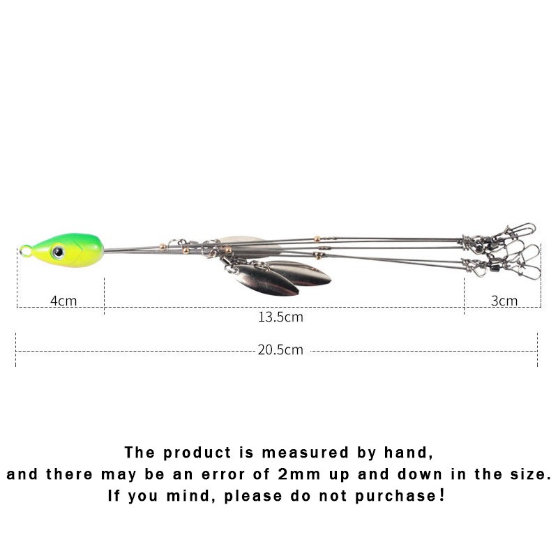 200 Umbrella Alabama Rig 4 Blades 5 Arms Alabama Rig Bass Fishing Lure Bait Tool