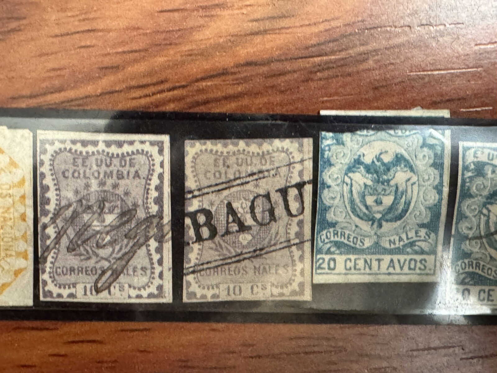 COLOMBIA, 1859 - INTERESTING GROUP OF OLD STAMPS - UNSORTED - USED Lot Of 11