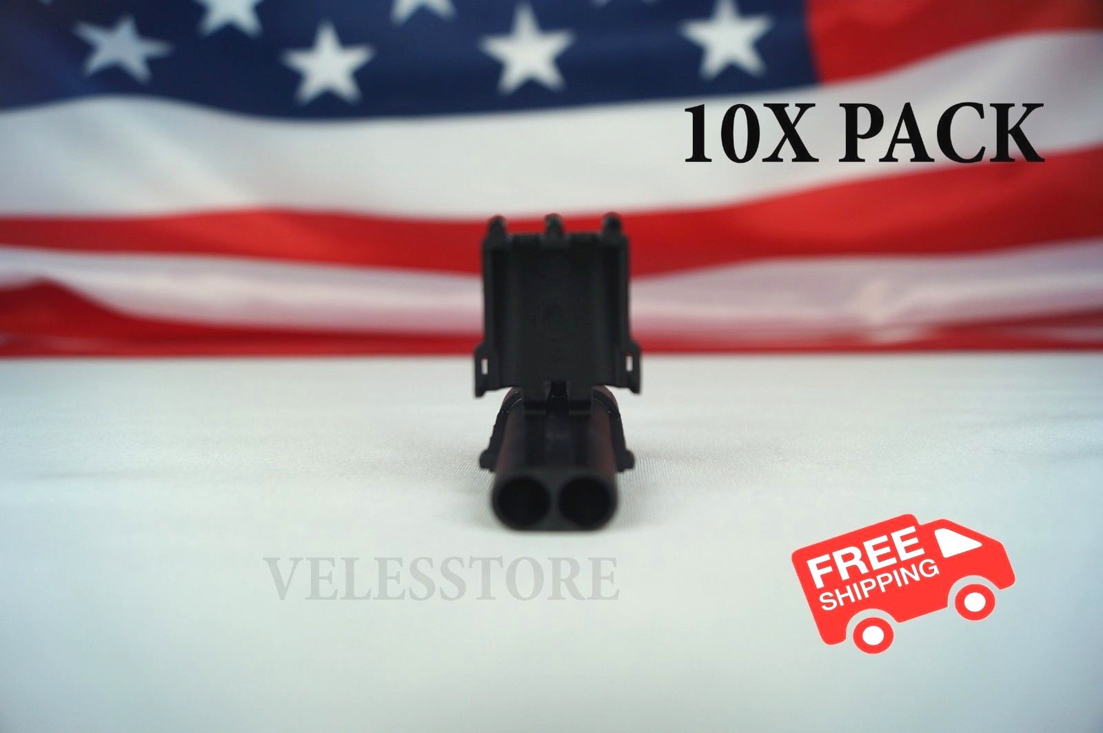 Delphi Weather Pack 2 Pin Sealed Connector Kit 16-14 GA !!!10 COMPLETE KITS!!