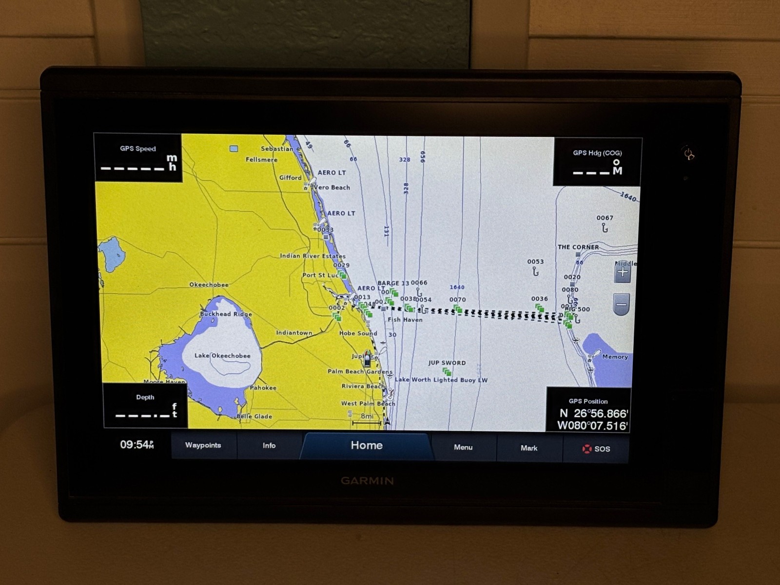 Garmin GPSMAP 1242 Plus Chartplotter Marine GPS Display