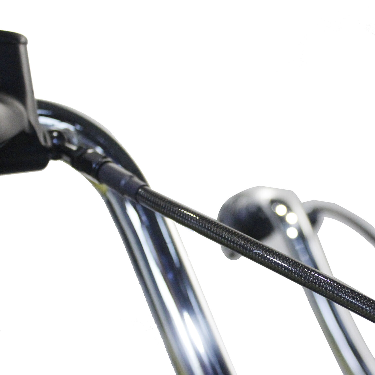 27''Upper Lower Brake Line Kit for Harley12-17 Fat Bob 14-17 Low Rider