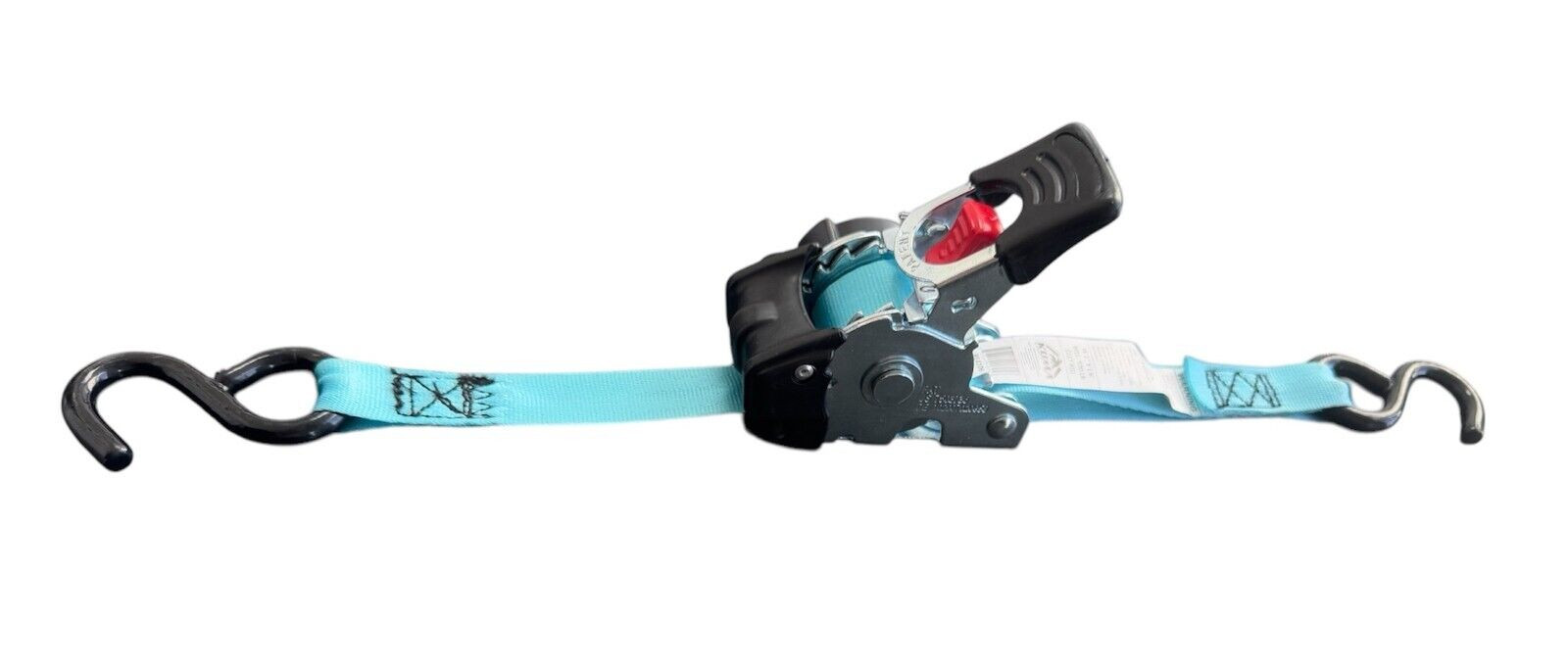 Retractable Ratchet Tie down Straps 4PK 1,500Lb Break Strength 500Lb Work Load