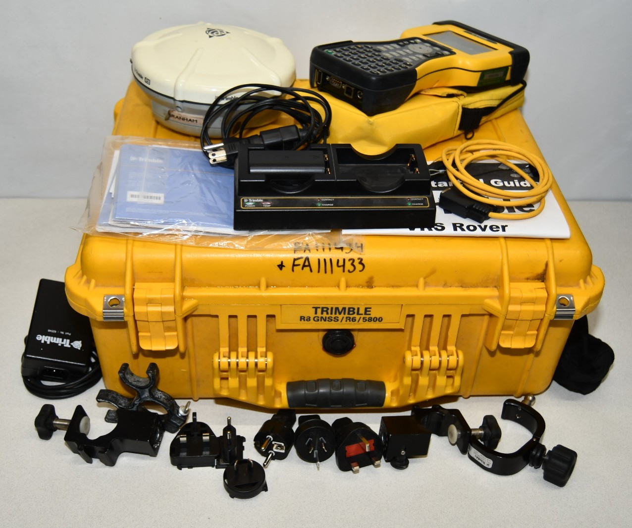 ^ Trimble R8 Model 2 GPS Receiver 60250-00 W/ TSC2 Controller #X6494