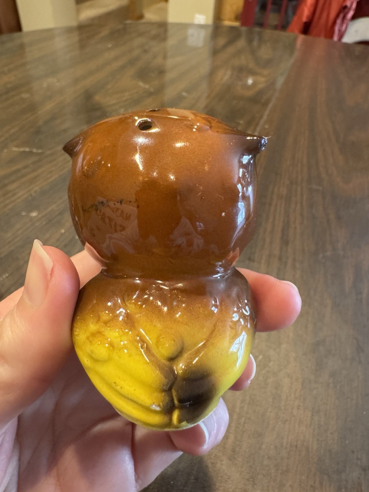 VTG Norcrest Kitschy Anthropomorphic Owl Salt And Pepper Shakers