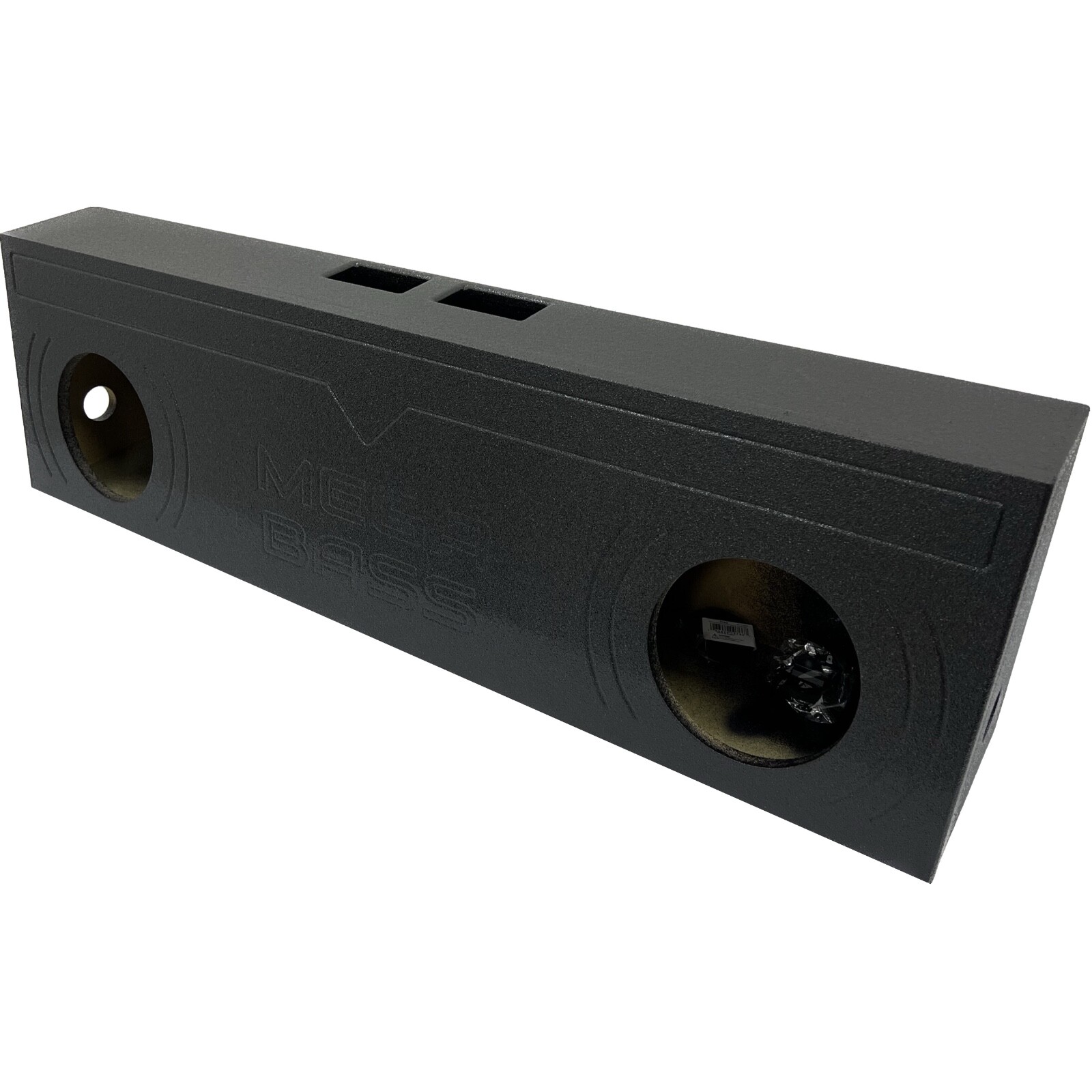 Universal Single Cab Truck Subwoofer Enclosure Box Dual 12 Ported Ford Chevy GMC