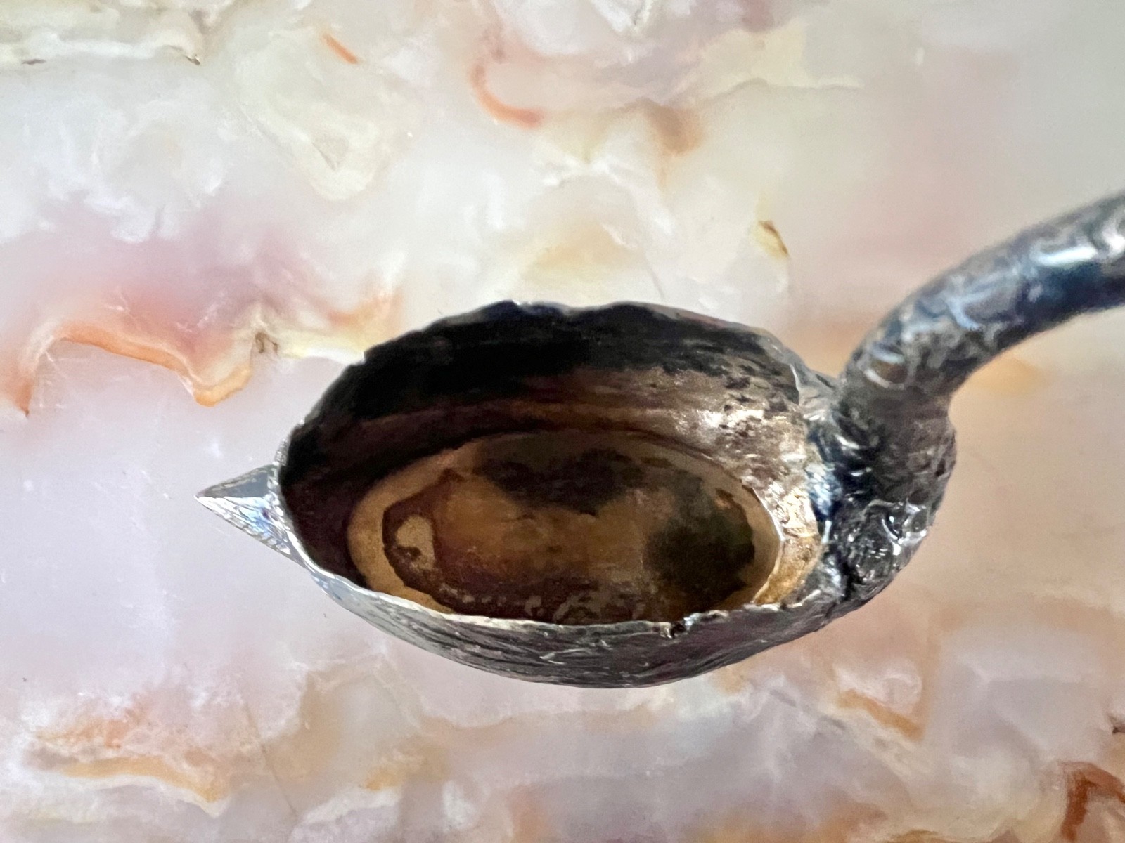 Antique/Vintage Cabbine Italy .800 Silver Swan Figural Salt Cellar Or Miniature