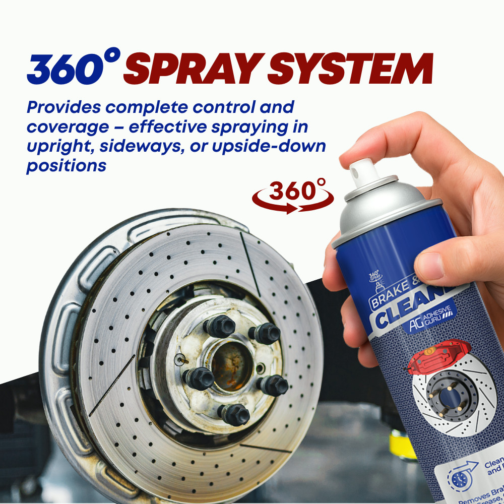 Non-Chlorinated Brake Cleaner 24x16.9 fl oz Fast Drying Degreaser for Parts Pads