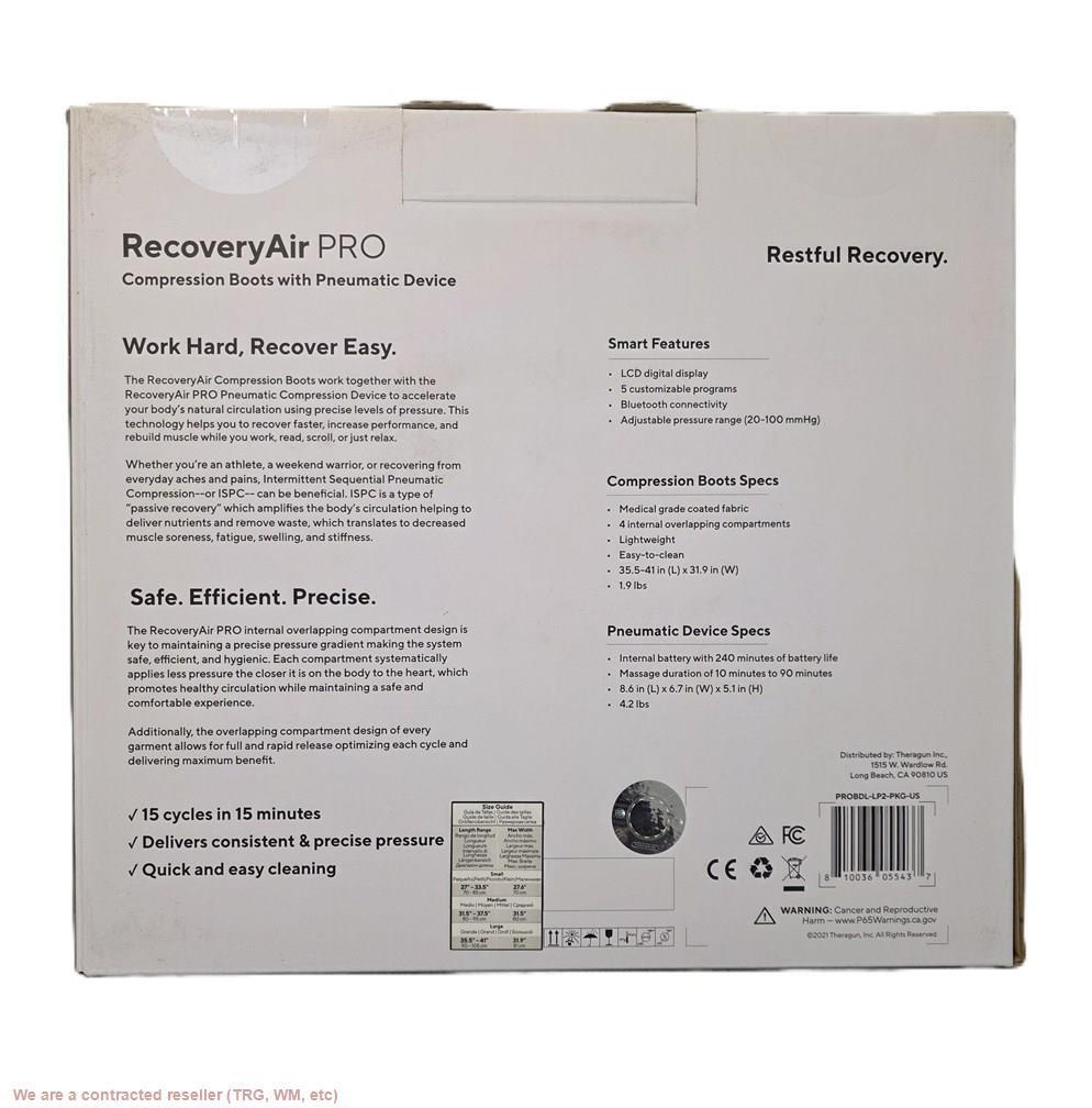 Therabody RecoveryAir PRO - Large