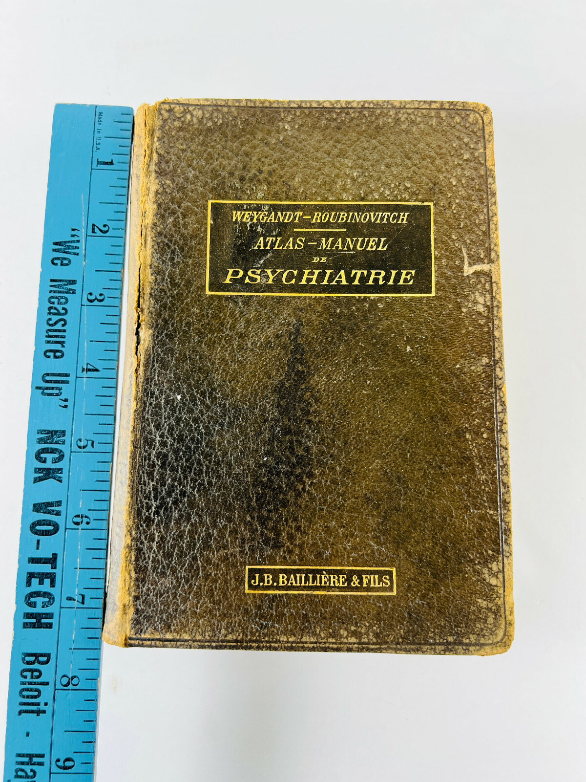 RARE 1904 Manual of Psychiatry ODDITY Medical Book AMAZING weygandt