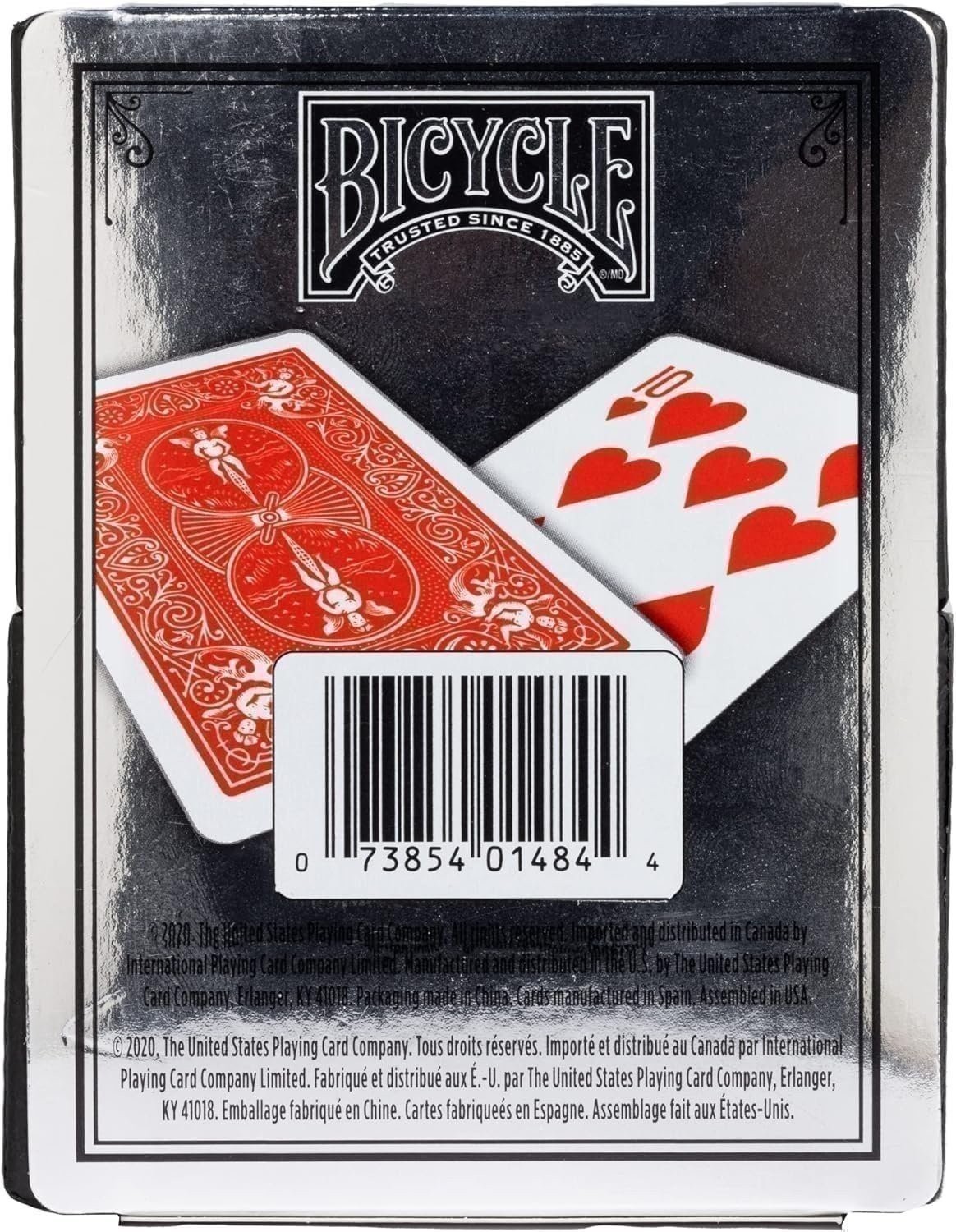 Bicycle Prestige Waterproof Plastic Playing Cards, Red and Blue 2 Pack