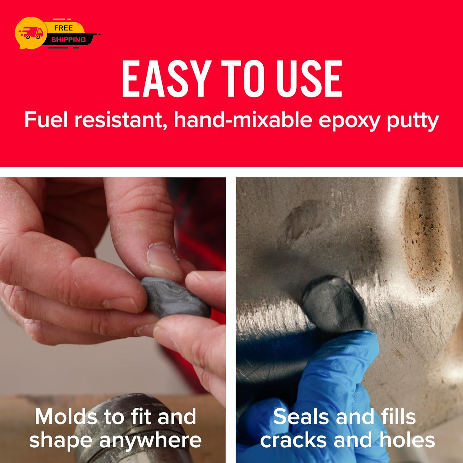 J-B Weld 8217 TankWeld Gas Tank Repair - 1 oz.,Dark Grey