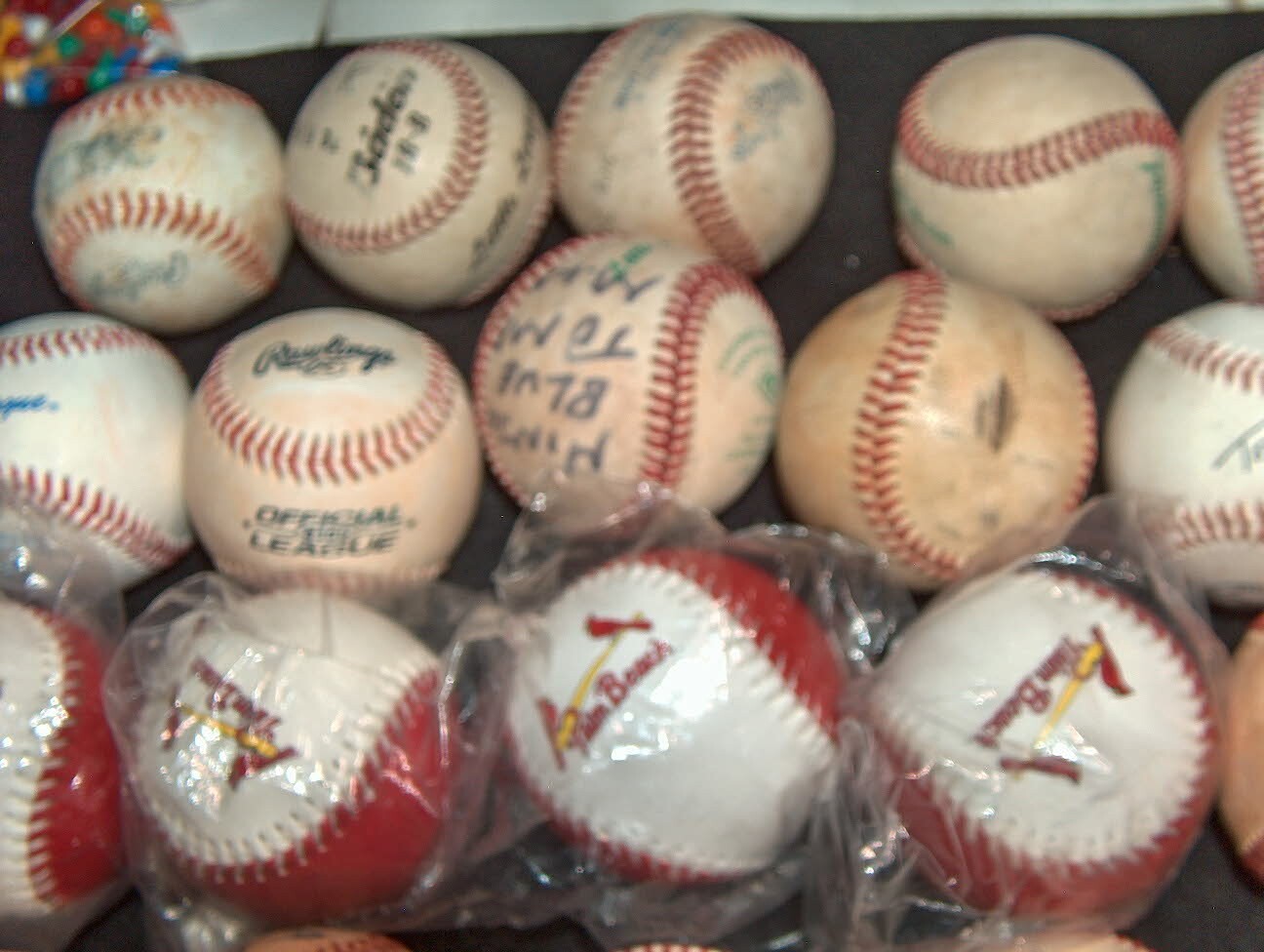 LOT OF 50 Used Baseballs Hitting Practice Balls mixed brands