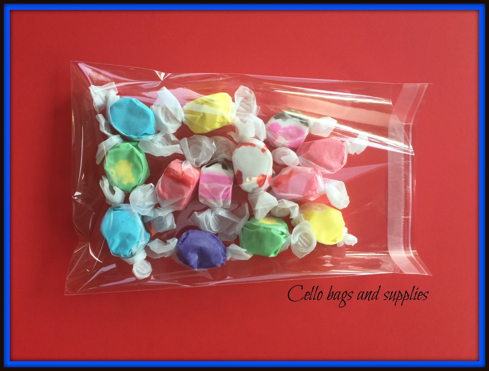 100 CRYSTAL CLEAR SELF ADHESIVE RESEALABLE CELLO OPP MULTI-SIZED BAGS