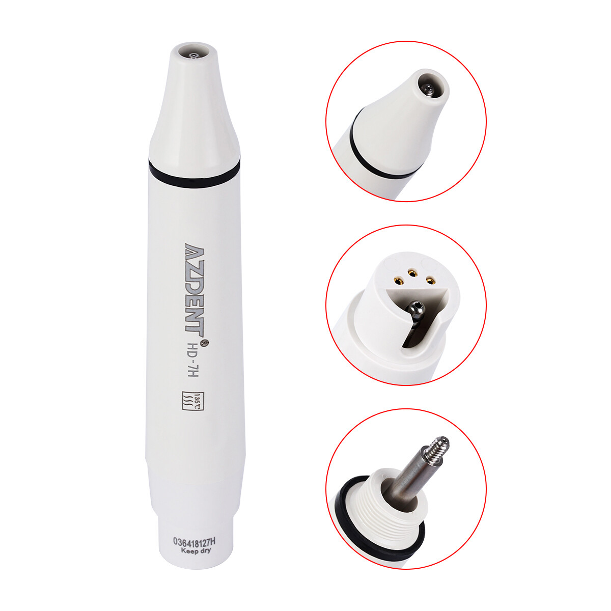 Dental Ultrasonic Piezo Scaler Handpiece LED Fit EMS/WOODPECKER/DTE/SATELEC