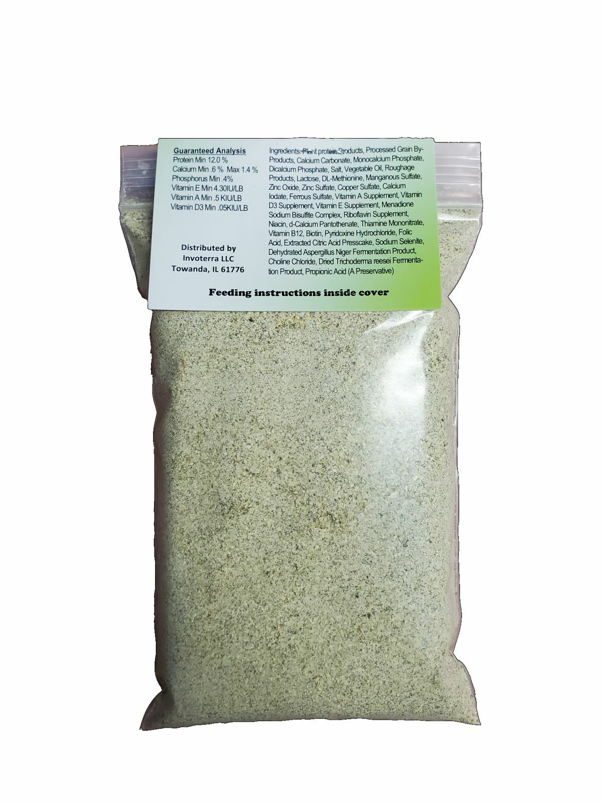 Castaway Organics Worm Food, Chow for Composting Nightcrawler Wigglers Live Bait