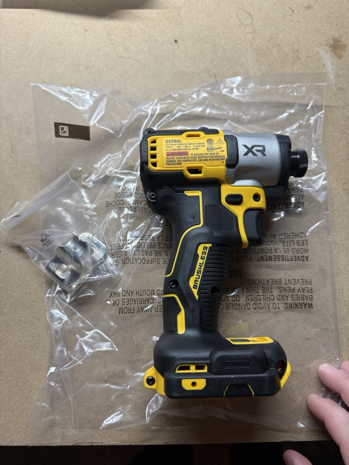 Dewalt DCF845B 3-Speed Brushless 20V Cordless 1/4 Impact Driver DCF845 - NEW!
