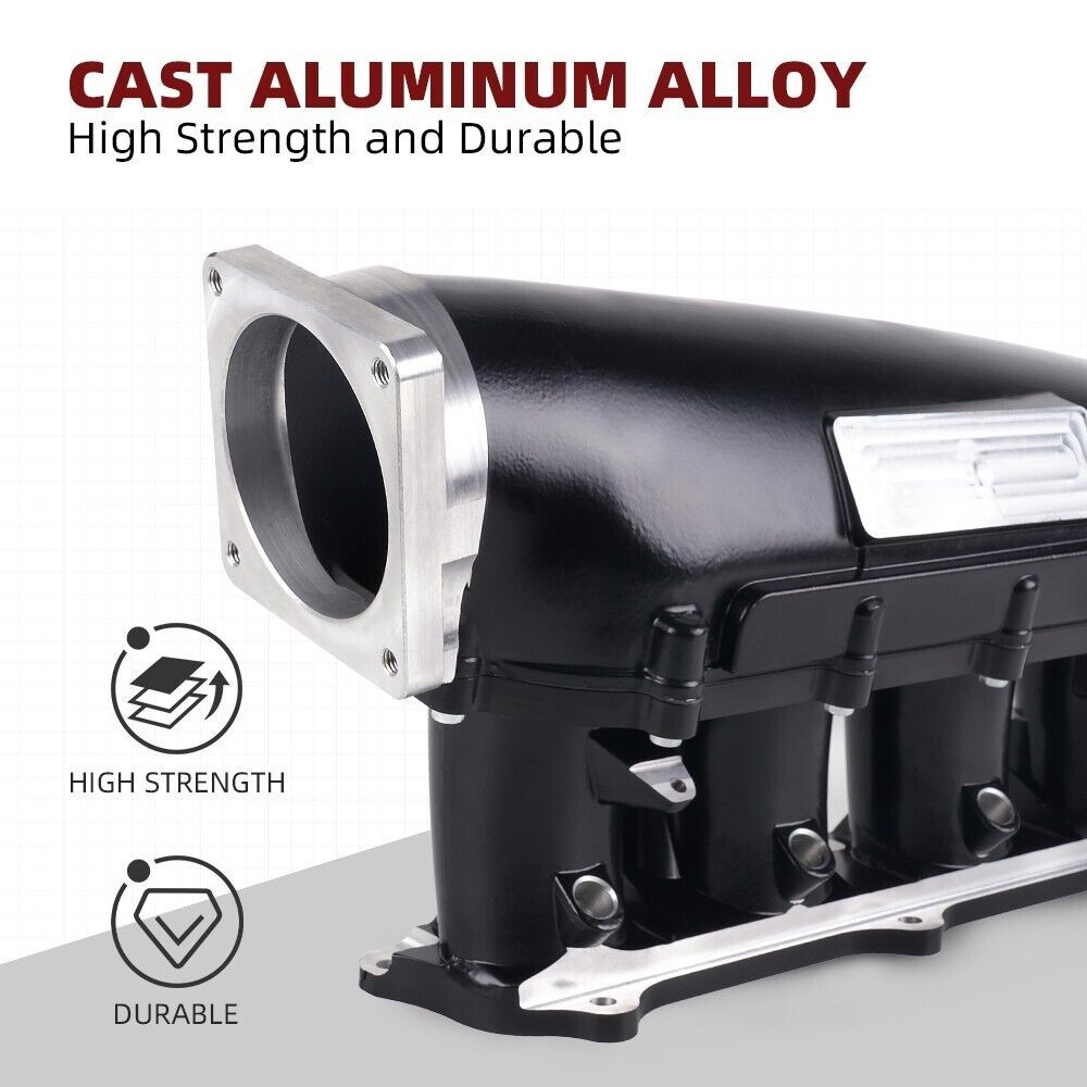 Race Intake Manifold For Honda K20 K24 K-Series K-Swap Aluminum Performance New