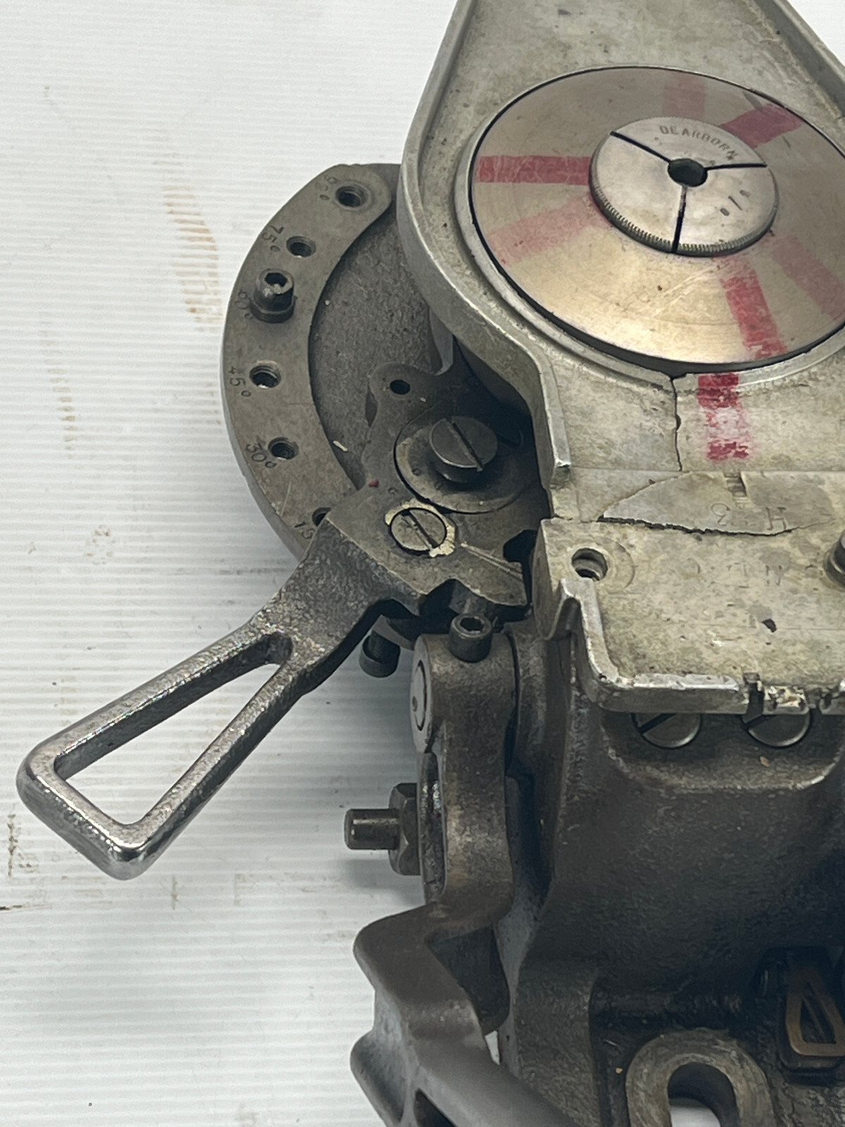 EARLY COLLET INDEXER COLLET FIXTURE MACHINE (CRACK ON TOP)