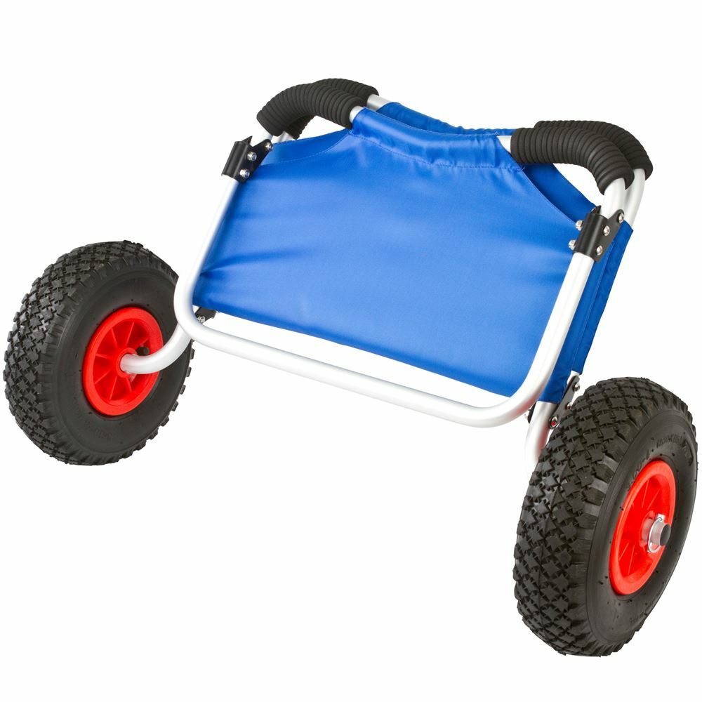 Elevate Outdoor KC-DOLLY-SEAT Hybrid Wide Hull Kayak and Canoe Dolly Cart with