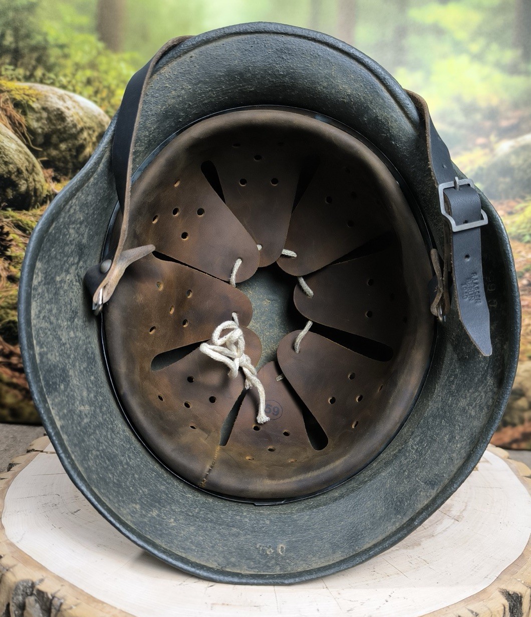 Helmet german original nice helmet M40 original WW2 WWII size 66