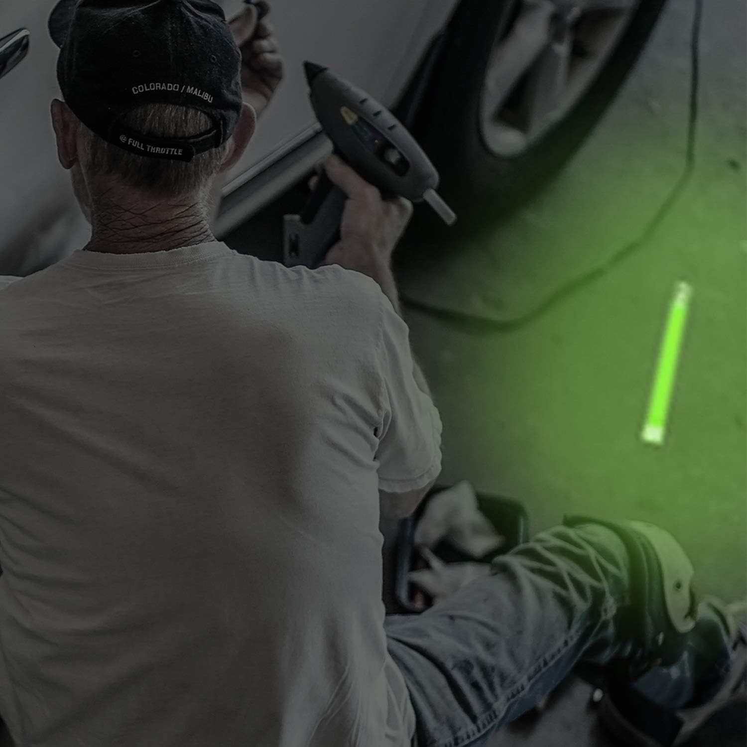 Green Glow Sticks - 6 Pack, 12 Hour Bright Light for Any Adventure