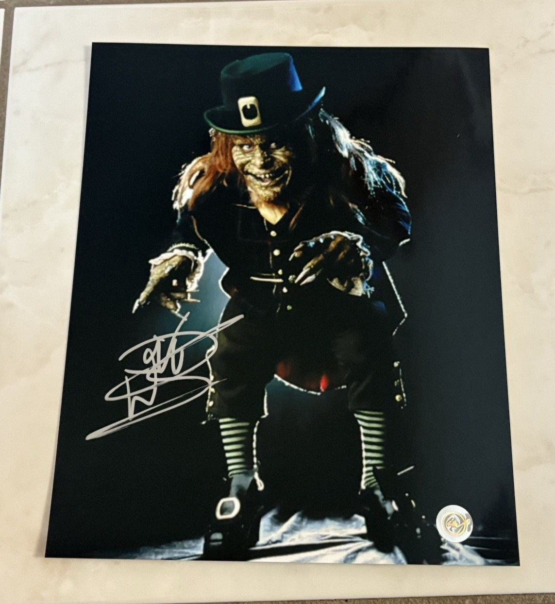 Warwick Davis Leprechaun Signed Autographed 8x10 Photo WITH COA