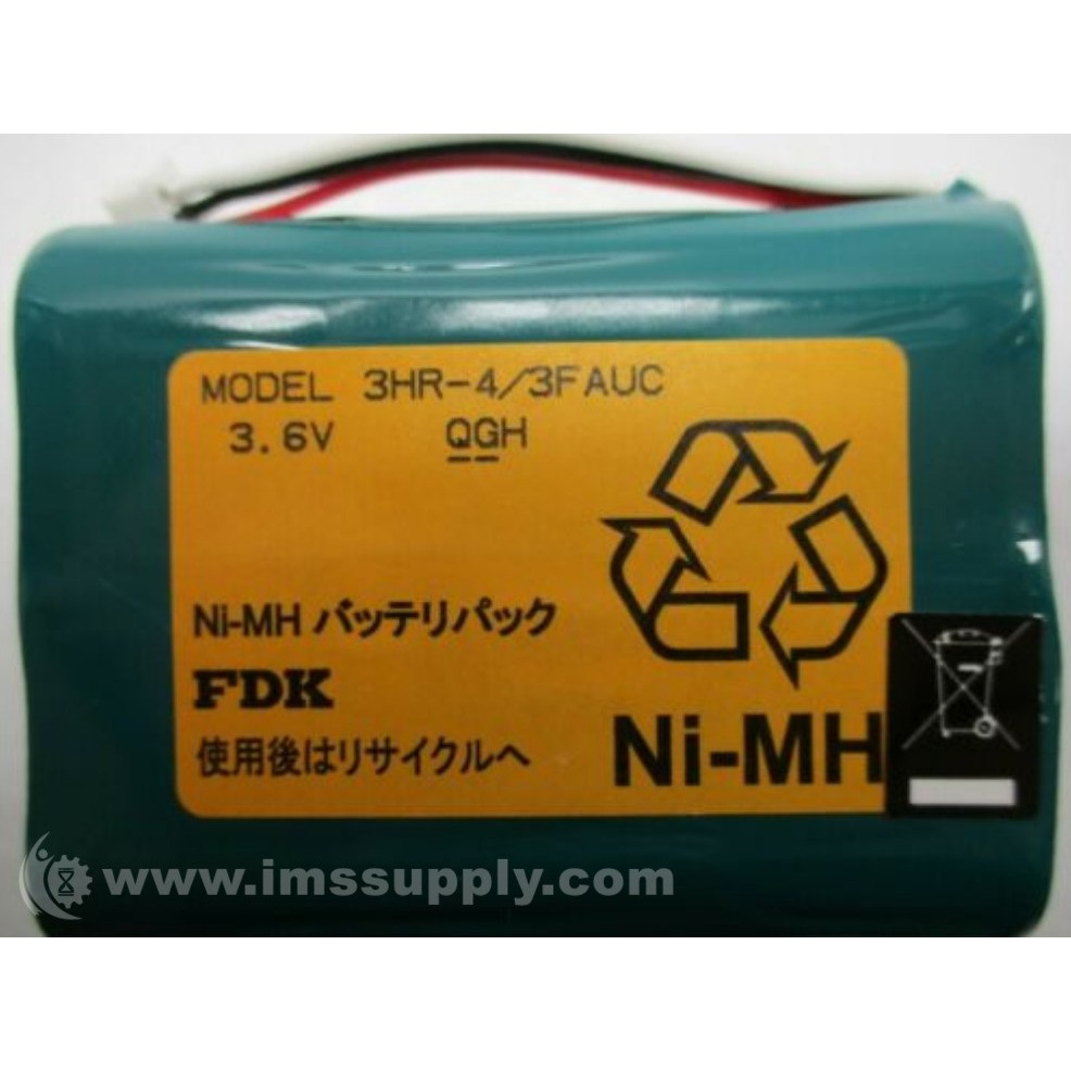 FDK Corporation 3HR-4/3FAUC Battery, 3.6 Volt, 3100 mah FNIP