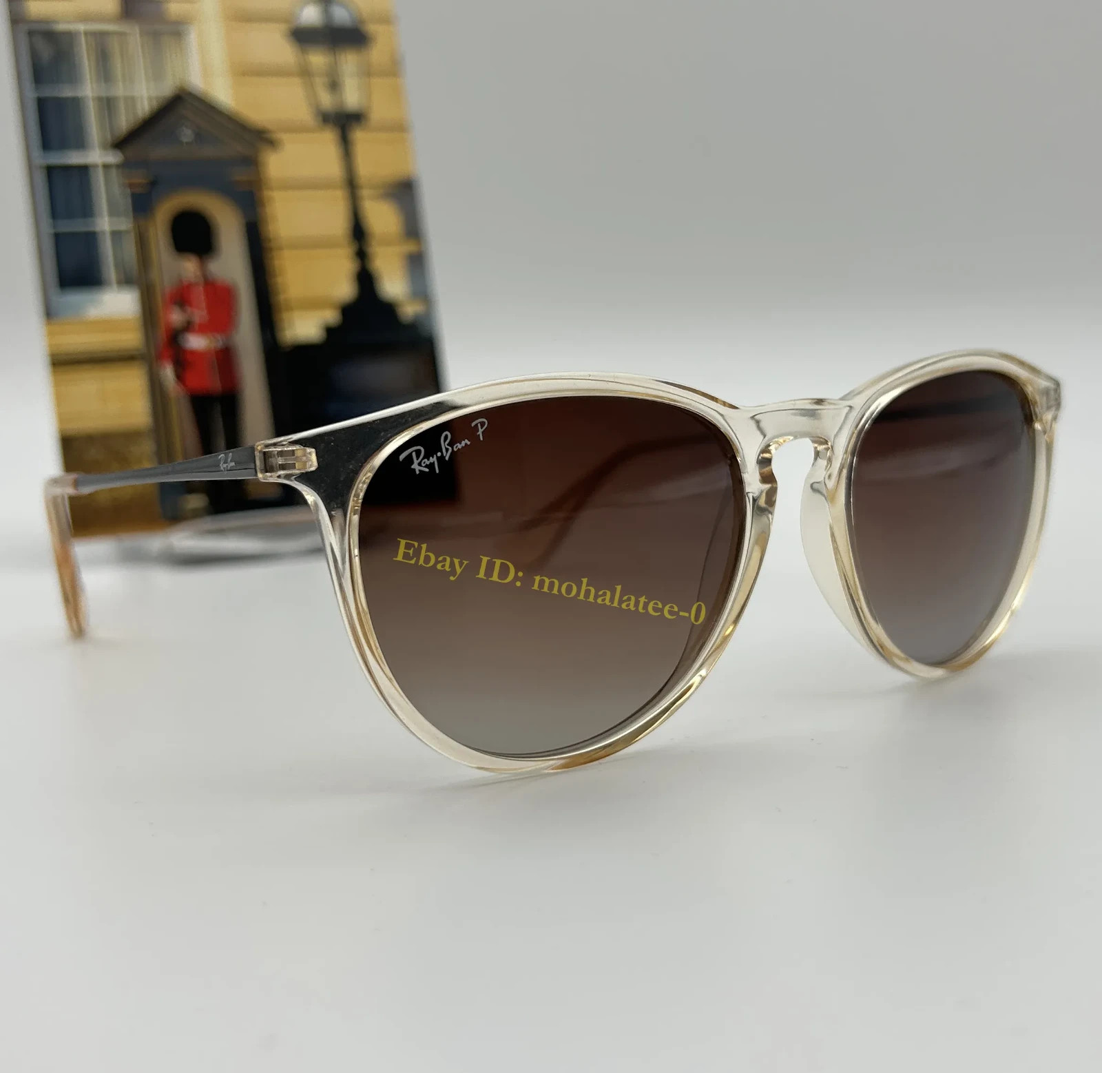 *New* Ray-Ban RB4171 Erika Polarized Sunglasses 6514/13 Brown Gradient UV400