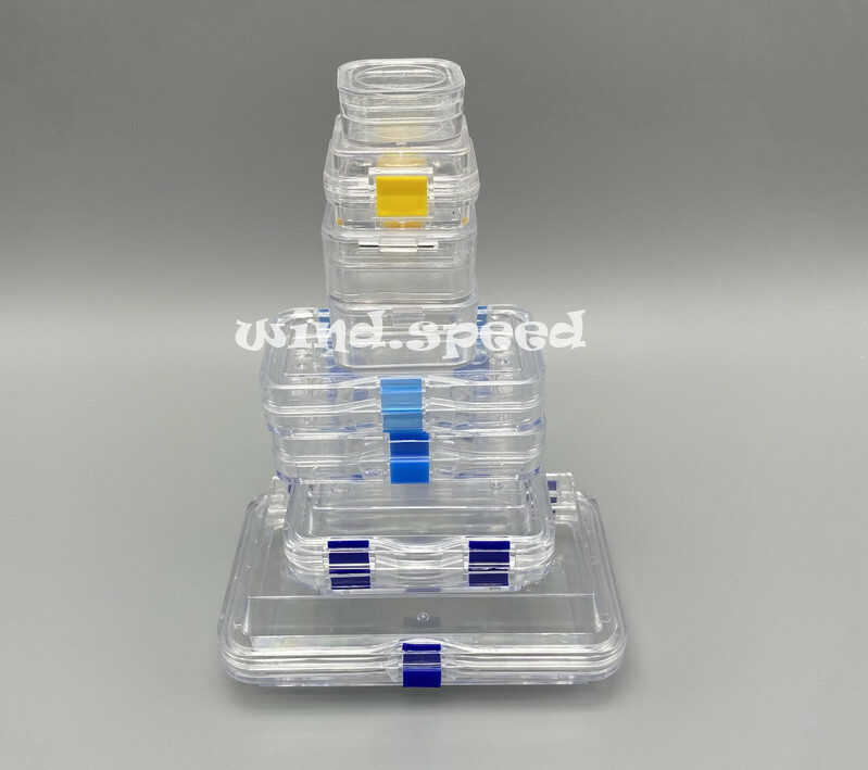 Denture False Inlay Teeth Membrane Case Box Fragile Hinged Display Jewelry Boxes