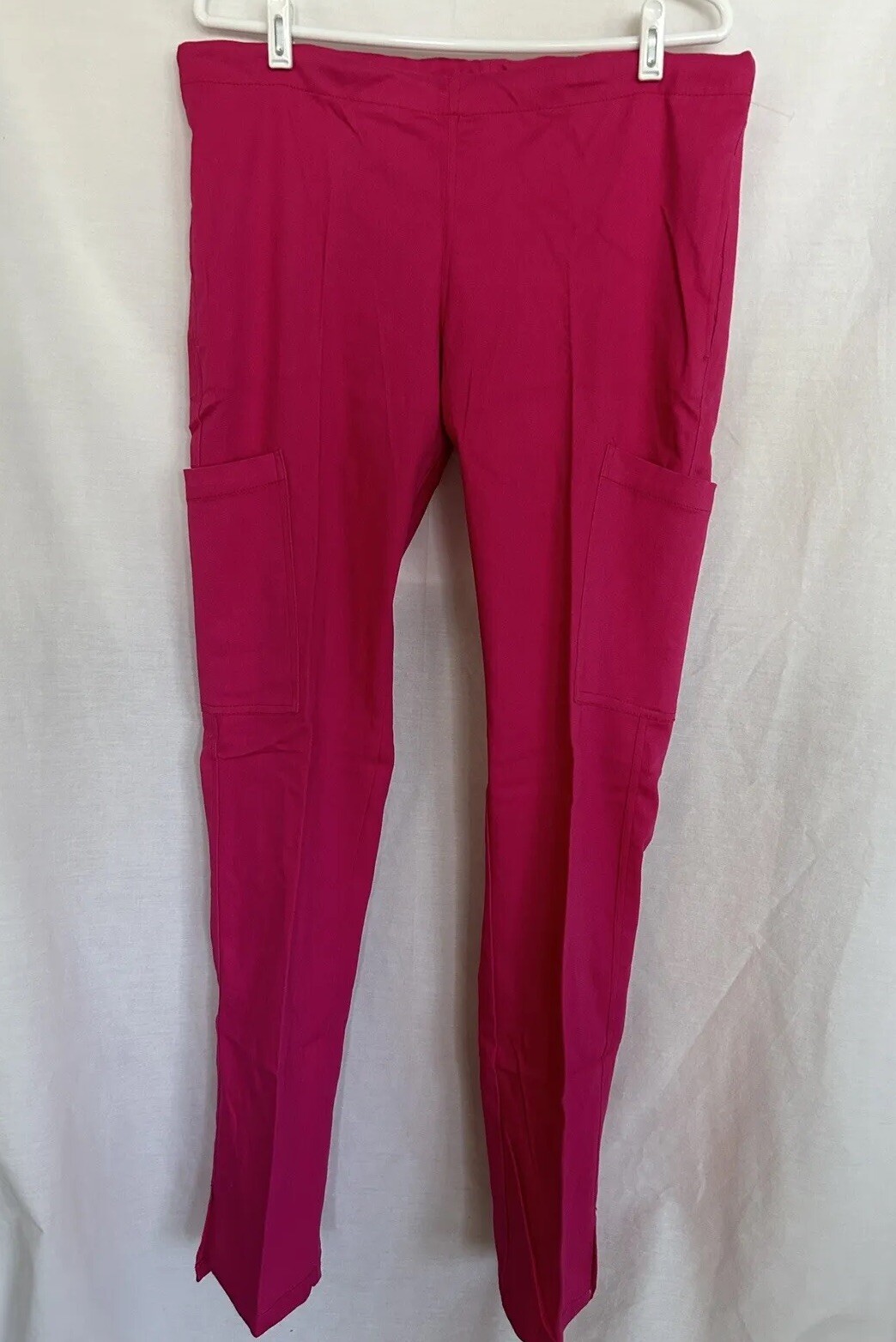 NWOT Audacity By Nurset Dark Pink Women’s 2pc Medical Surgical Scrub Set Sz XL