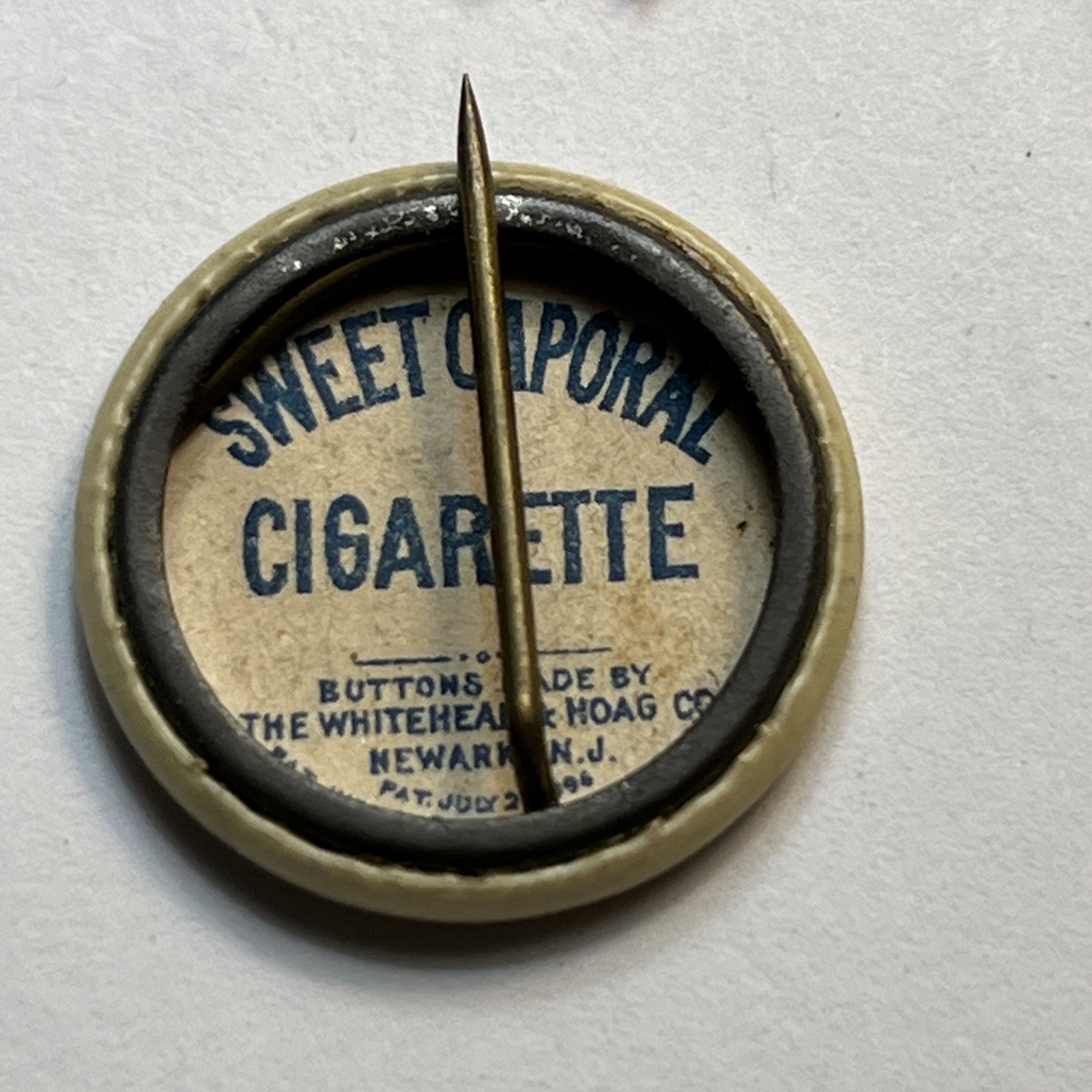 Lot of 4 Original WWI US WELCOME BUDDY V Victory Good Girl Mass MA Button Pin