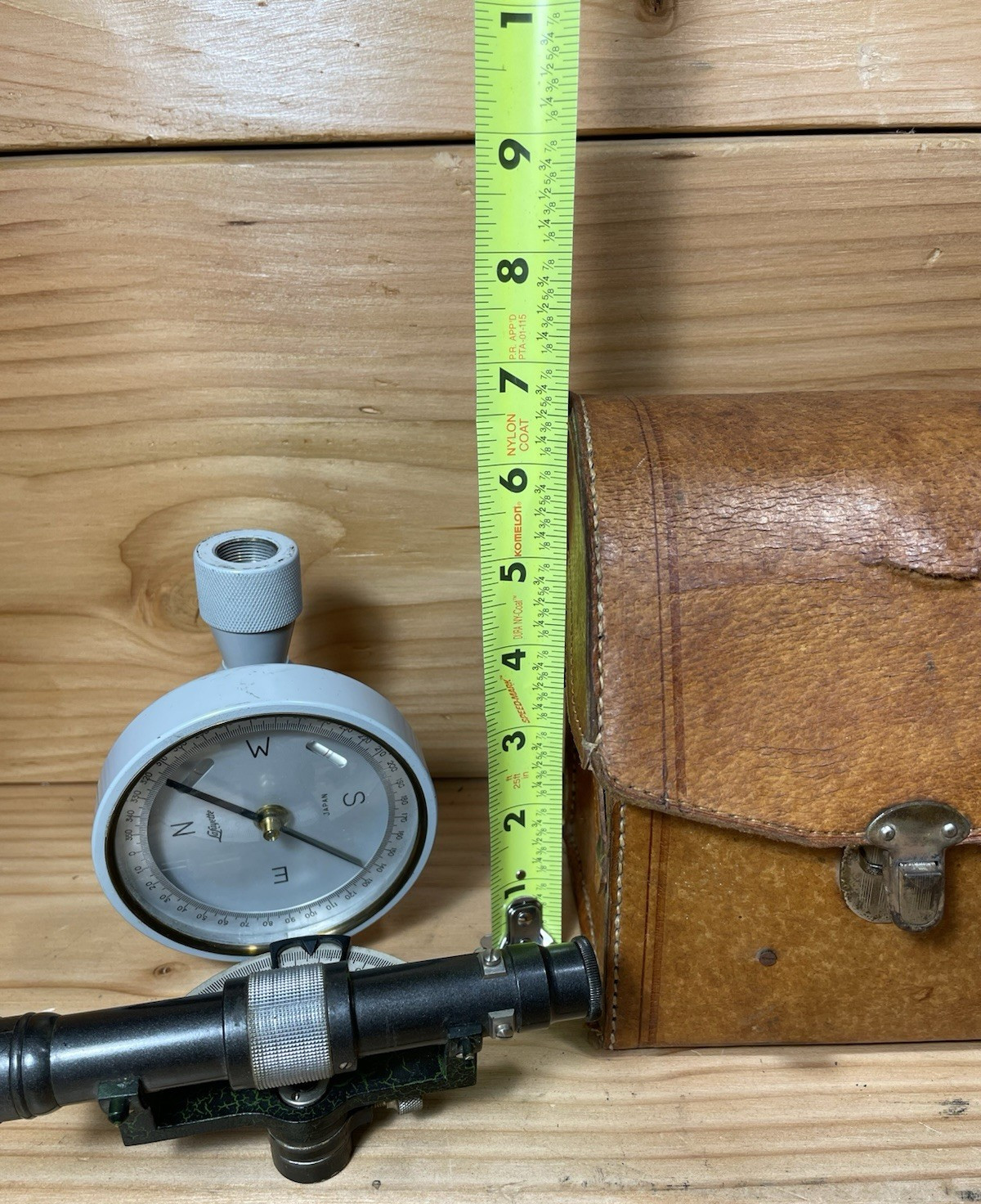 LAFAYETTE Surveyors Compass and 5 3/8" Telescope