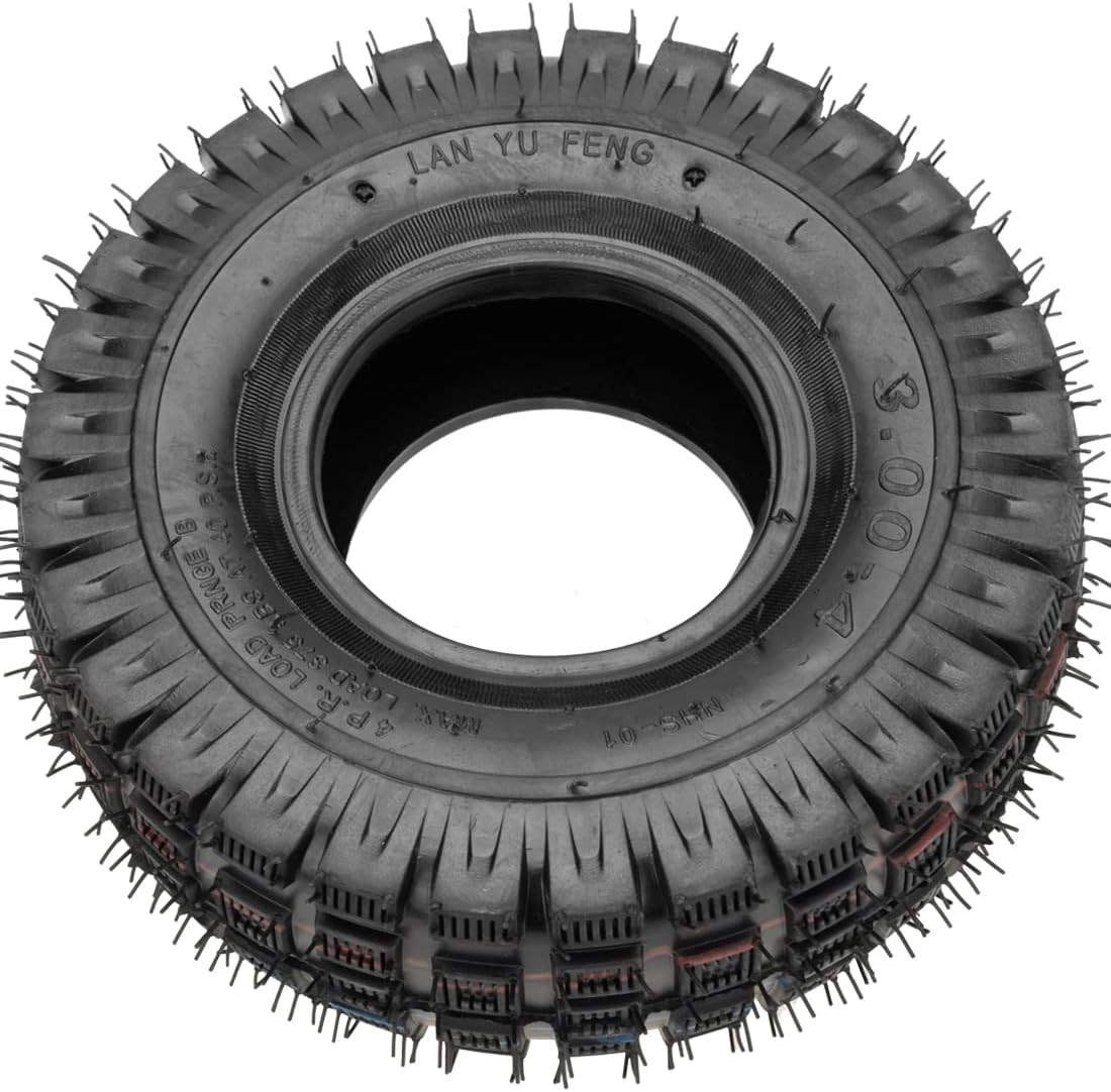 3.00-4 260 x 85 10x3 9x3.50-4 Tires Knobby Tread Tube Kit For E300 E325 Go kart