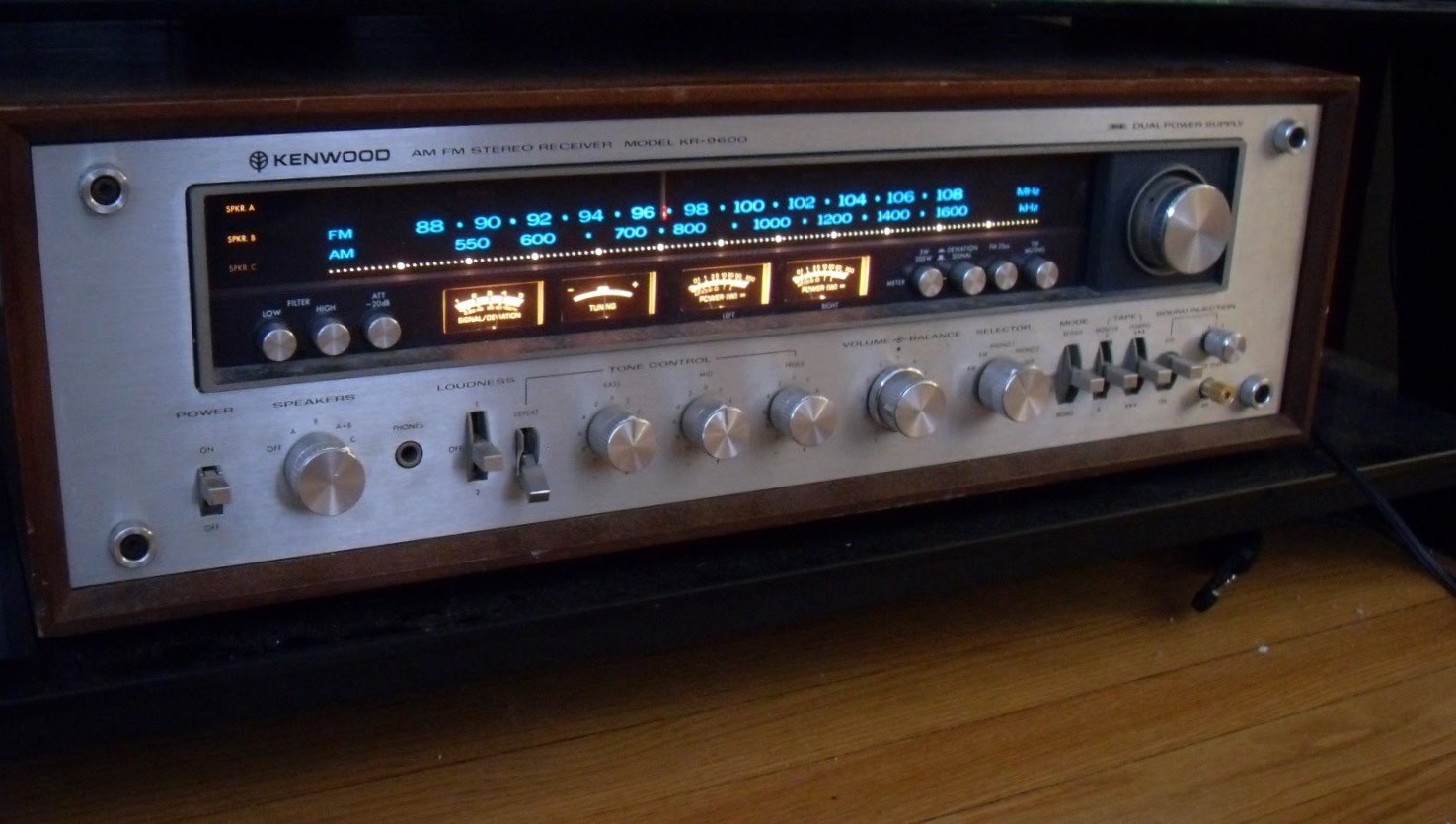 LED LAMP KIT MODEL KR-9600 KR-9060 AM/FM RECEIVER(8v WARM WHITE)DIAL Kenwood