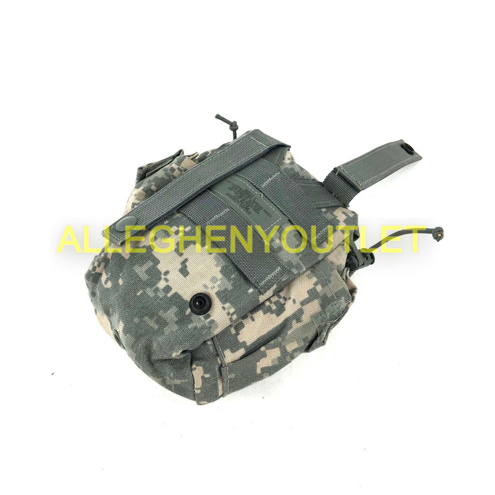 5 Pack MOLLE II 1 QT Canteen Cover / General Purpose Pouch ACU VGC