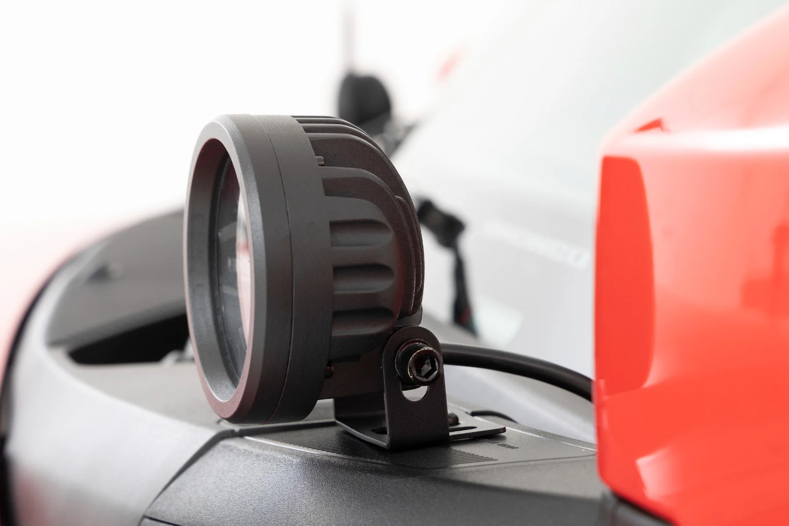 Rough Country 3.5" Black Series Round LED Lights | Amber DRL - 70900A