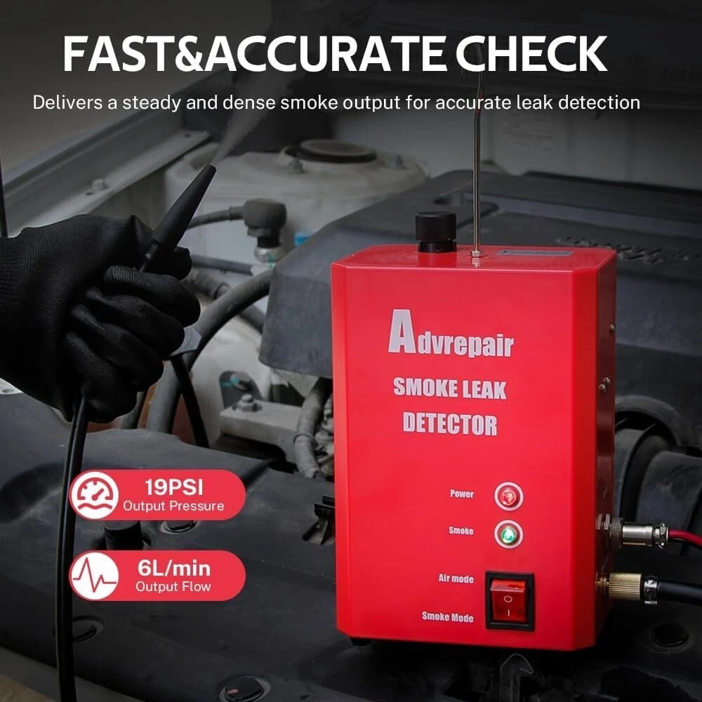 Automotive EVAP Smoke Tester Machine Car Vacuum Pipe System Smoke Leak Detector