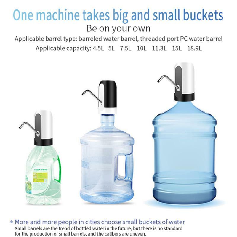 New Automatic Universal Electric Water Dispenser Pump 5 Gallon USB Bottle Switch