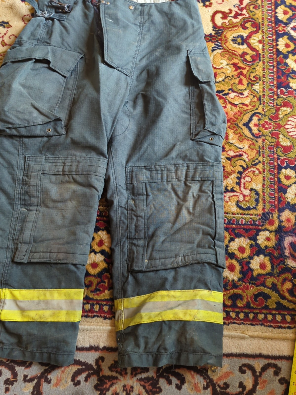 Retired Firefighter Gear Turnout Pants FIRE USED Size 40 X 28 See Pics