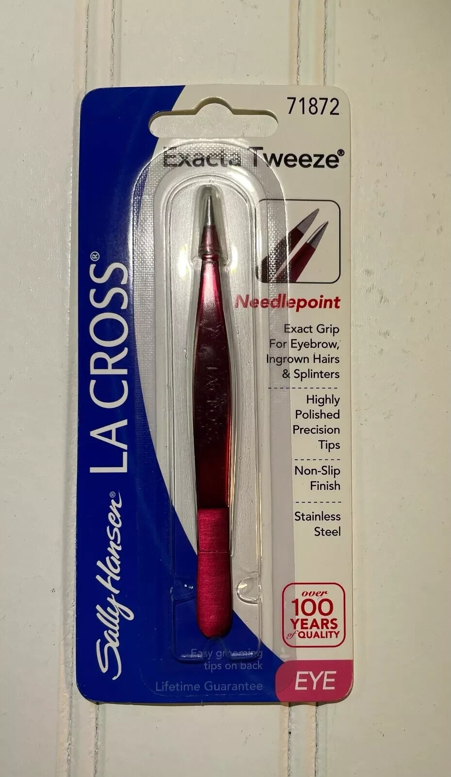 New La Cross By Sally Hansen Exact Tweeze Needle Point 71872