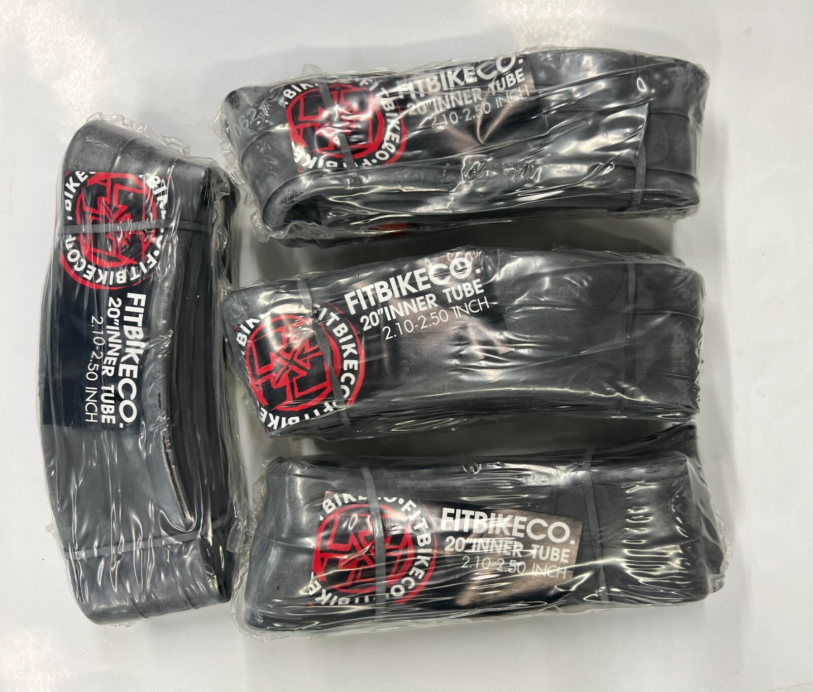 FIT BIKES 20" X 2.10" - 2.50" BICYCLE INNER TUBE - BMX TUBE (SINGLE TUBE)