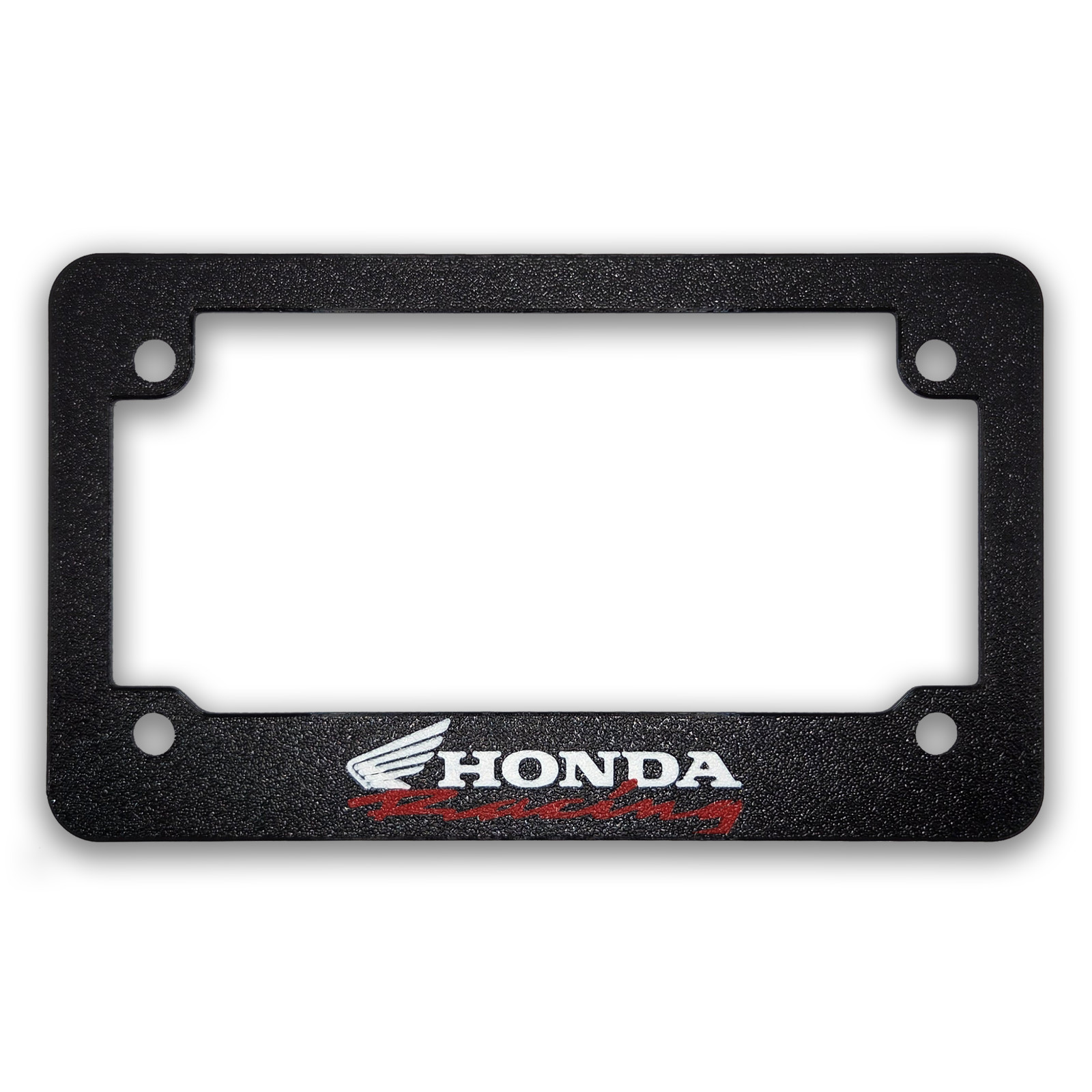 For Honda Racing MOTORCYCLES Textured Motorcycle License Plate Frame(ALL MODELS)