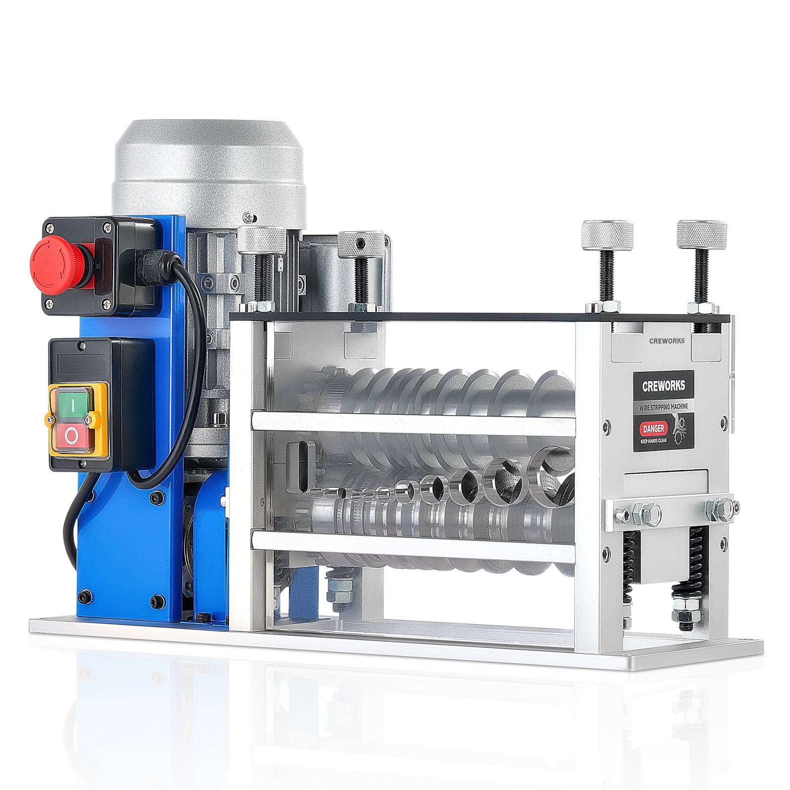 CREWORKS Automatic Electric Wire Stripping Machine 0.06-1.6 inch Wire Stripper