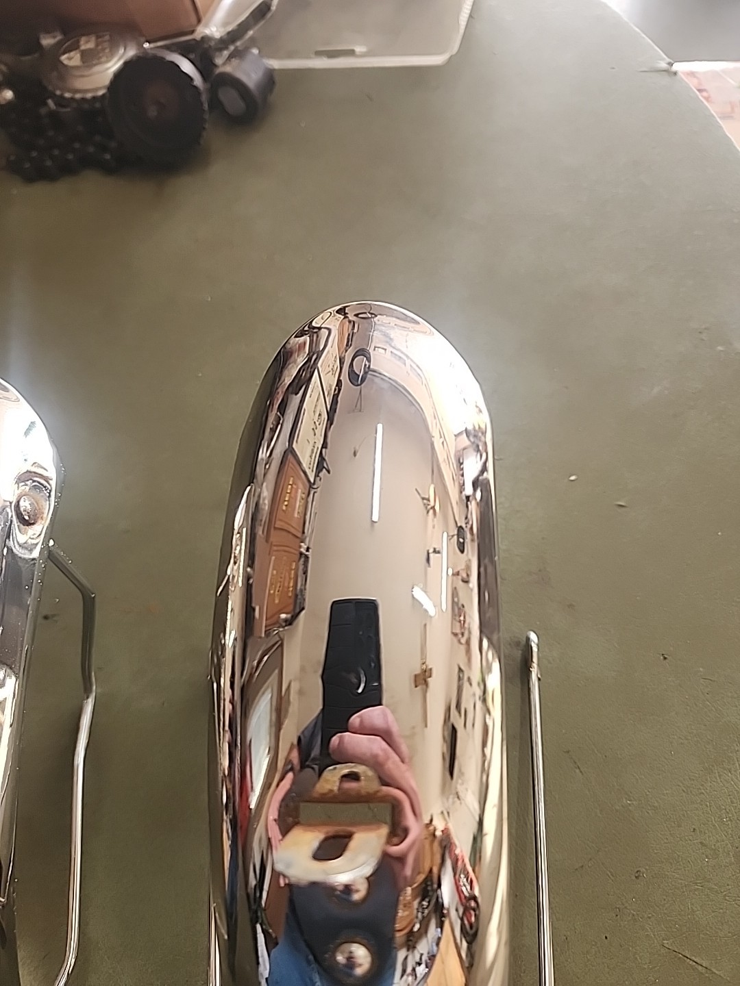 2000s SCHWINN LIL STINGRAY TRICYCLE CHROME FRONT +REAR FENDERS NICE SHAPE L$$K