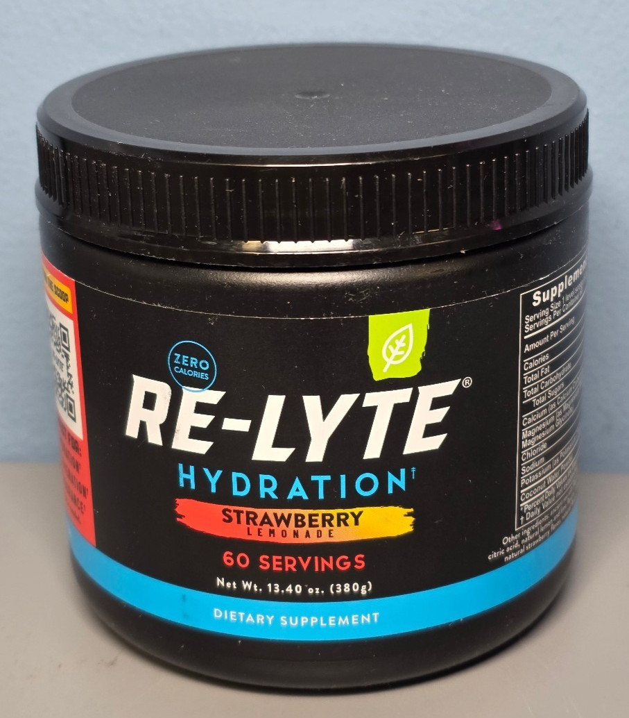 REDMOND Re-Lyte Hydration Electrolyte Mix Strawberry Lemonade 13.4oz Exp 5/2030